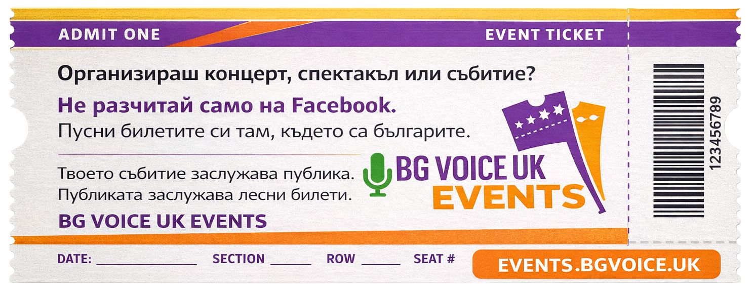 BG VOICE UK EVENTS – Публикувай събитие