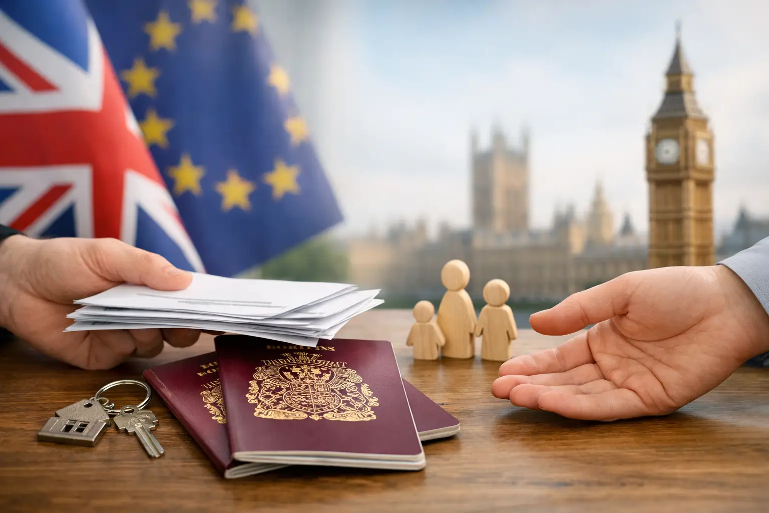 Как се сменя pre settled status в settled
